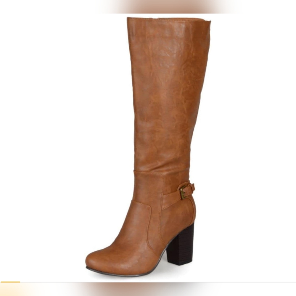 Journee Collection Women's Wide Calf Carver Knee Boot - Size 10